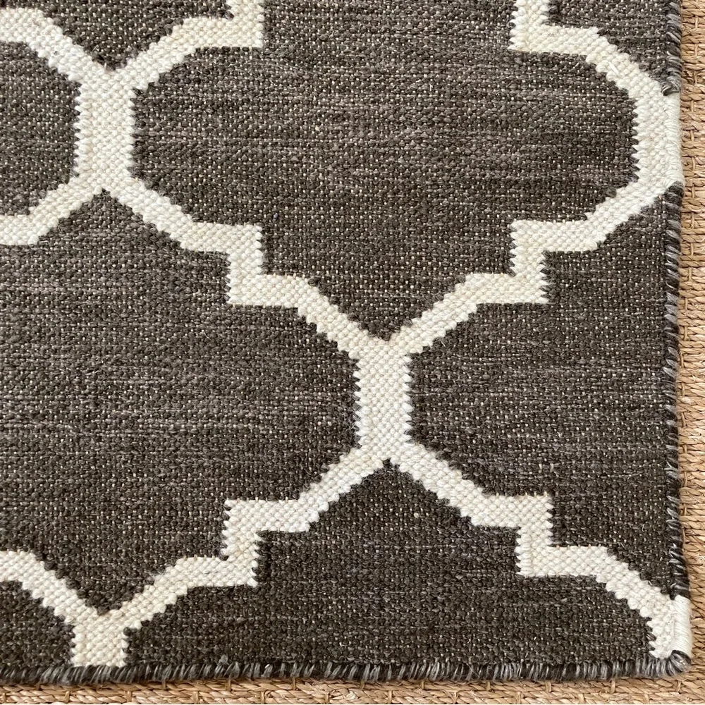 Ben Soleimani for Restoration Hardware Moroccan Tile Flat Weave Accent Rug 3x5’